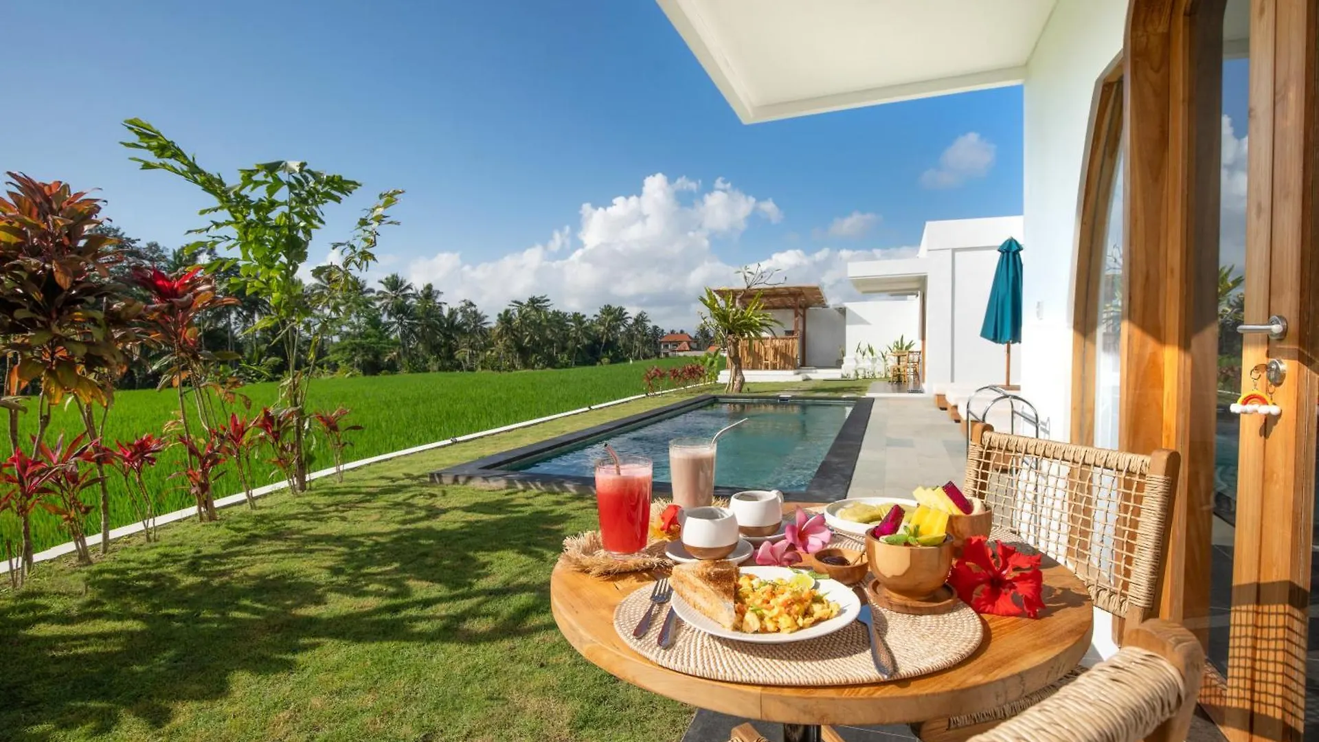 Zango - Fieldside Luxe 4Br Villa In Ubud Indonesia