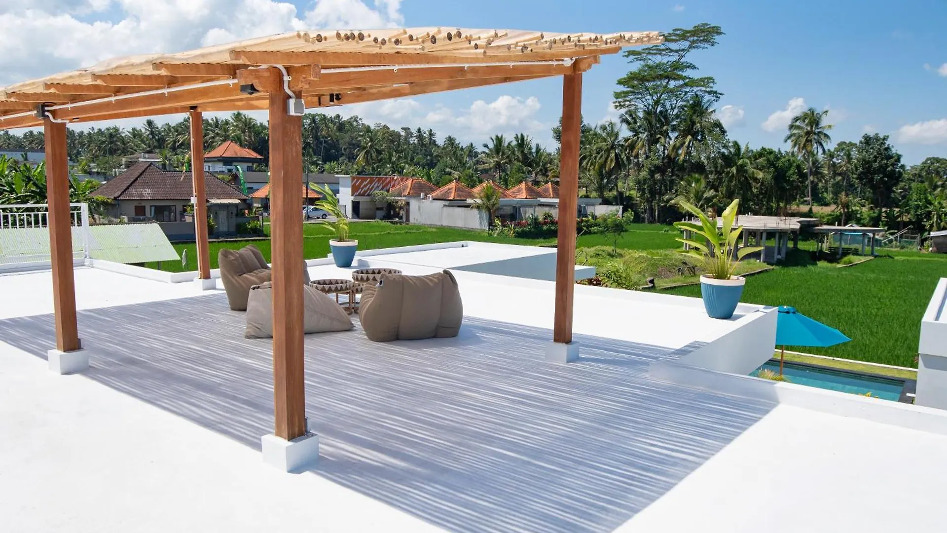 Zango - Fieldside Luxe 4Br Villa In Ubud