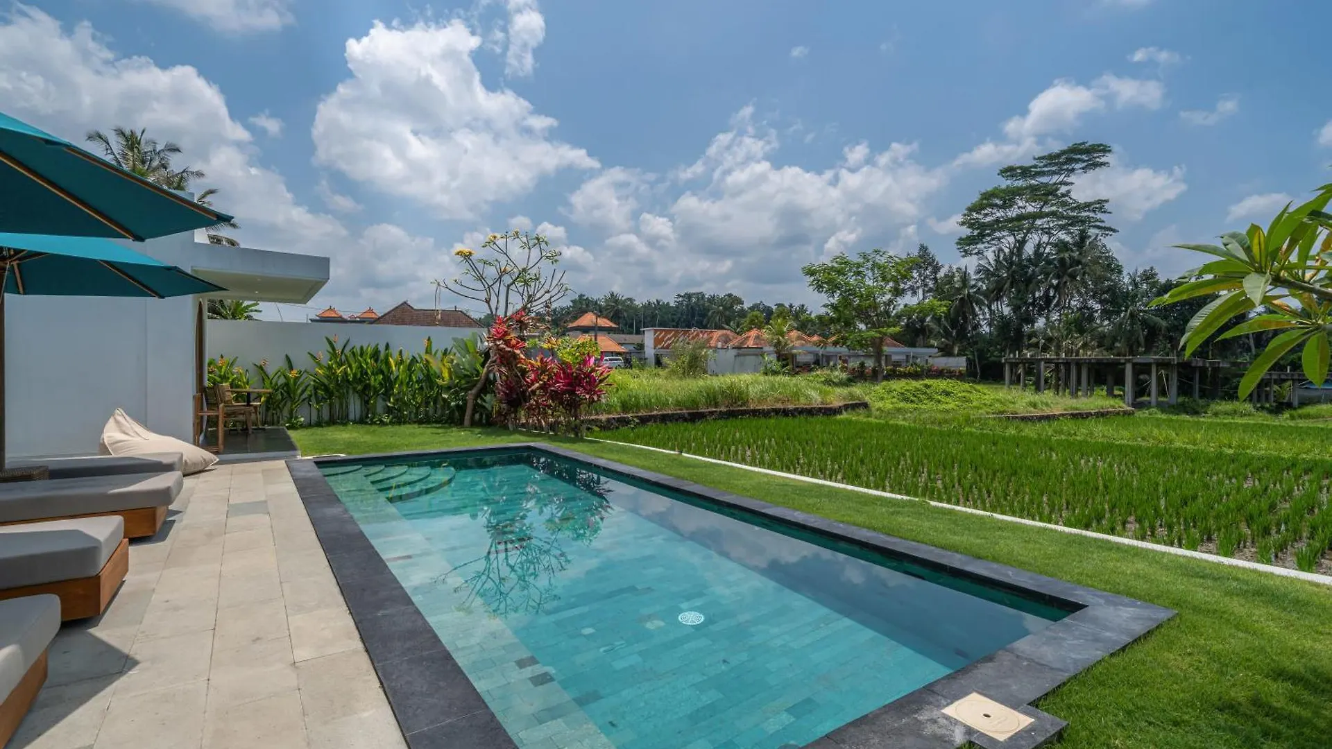 Zango - Fieldside Luxe 4Br Villa In Ubud  Ubud (Bali)