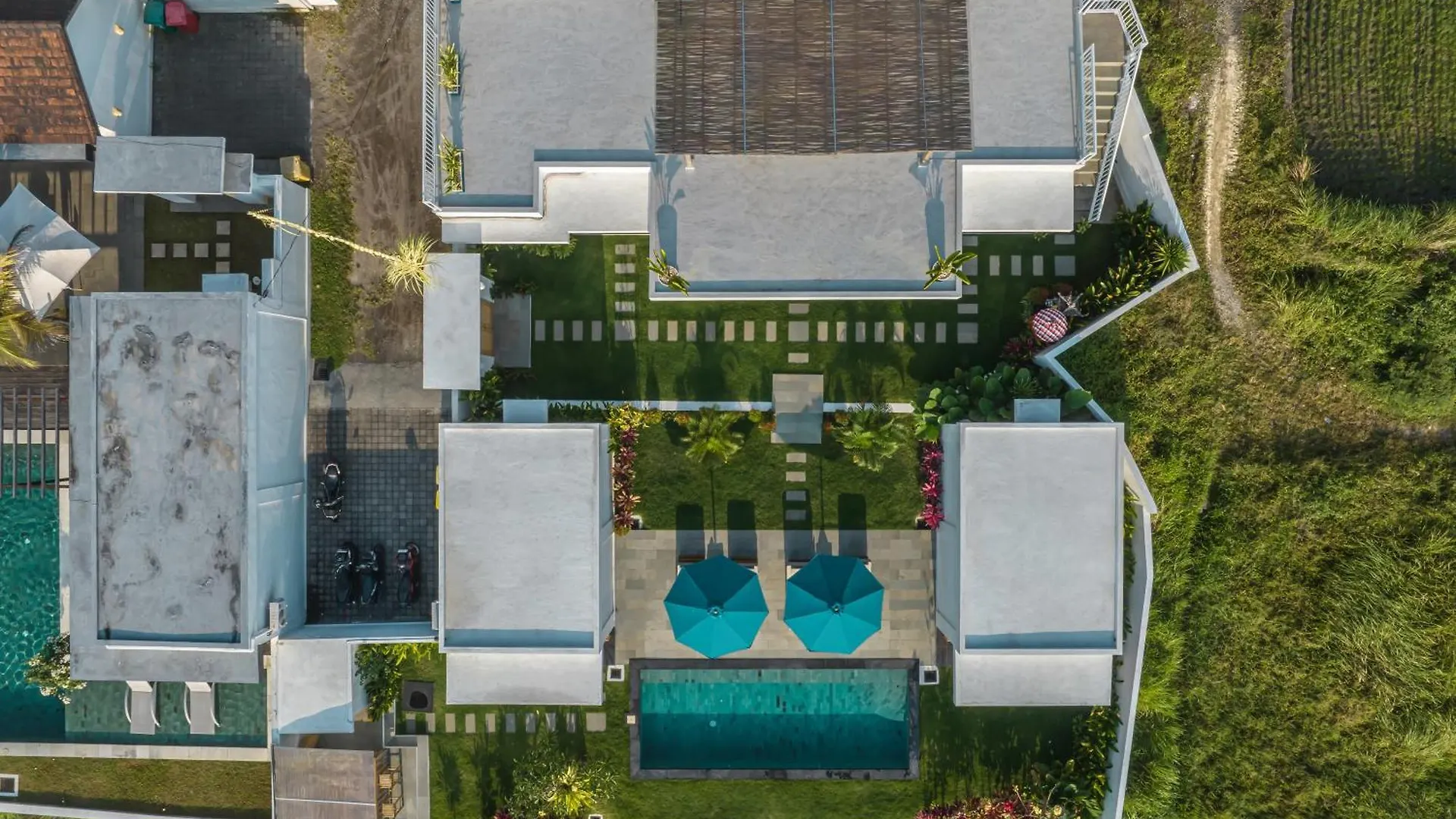 Zango - Fieldside Luxe 4Br Villa In Ubud Ubud (Bali)
